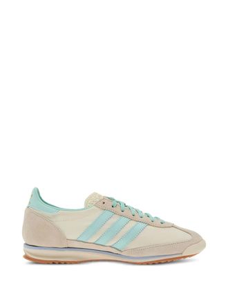 adidas SL72 OG suede low-top sneakers - women - Calf Leather/Calf Suede/Calf Leather/Rubber - 7.5 - Neutrals