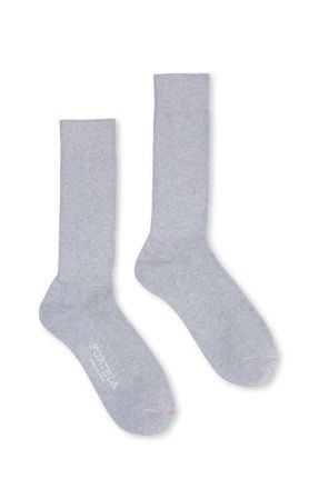 Fortela 2 Mid-Length Lisle Cotton Socks in Grigioch1 at Nordstrom, Size 36 Eu