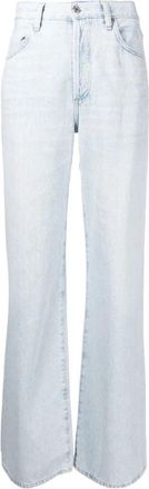 Citizens Of Humanity Annina High-Rise Wide Leg Jean - Dames - Loose Fit Jeans - Blauw - W30 - Katoen - Jeans