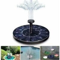 OEM Fuente Solar, Bomba Solar Para Estanque De 1,4 W Con 4 Efectos, Altura M&aacute;xima De 70 Cm, Bomba Solar, Bomba Flotante Para Fuente Solar Para Estanque De