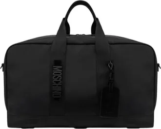 Moschino Cordura Nylon Duffel Bag - unisex - Weekendtassen - Zwart - ONE Size - Nylon - Tassen