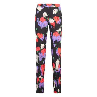 Moschino Dames, Broeken, Veelkleurig, Maat: S Viscose