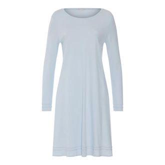 Hanro Midi Jurken - Dames - Casual kleedjes - Blauw - M - Kleedjes