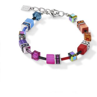 Coeur de Lion Geocube Rainbow Bracelet in Multicolor at Nordstrom, Size 8.5