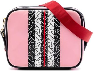 Burberry Pre-owned Burberry TB Monogram Nylon Stripe Kids Camera Bag Ladies SGMN9YKQXR3GBCG4