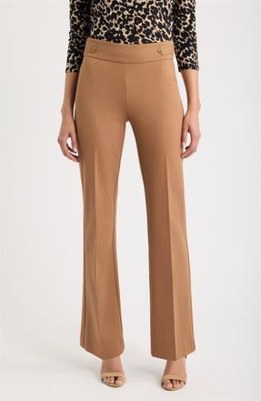 Anne Klein Side Tab Pull-On Trousers in Vicuna at Nordstrom, Size Xx-Small