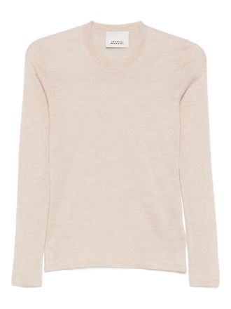 Isabel Marant Black Ilona Crew Neck Pullover