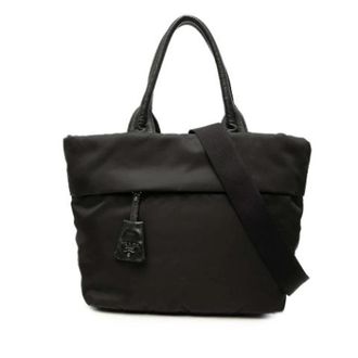 Prada Pre-owned Vintage Satchel - Dames - Vintage Shopper - Zwart - ONE Size - Leer - Vintage
