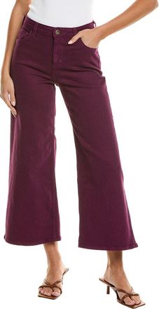 Johnny Was Mademoiselle Potent Purple Wide Leg Jean