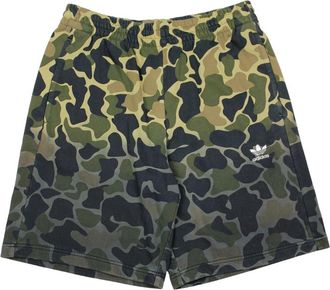 adidas Camo Shorts met French Terry Structuur - Heren - Korte sportbroeken - Veelkleurig - L - Fitness