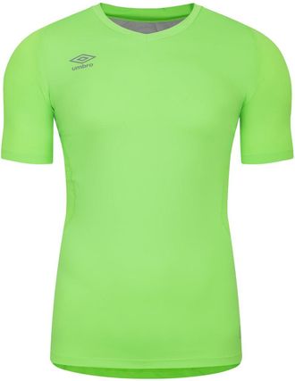 Umbro Unisex Elite V-hals Base Layer Top voor volwassenen (Groene Gekko)