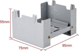 OEM Stufa A Sacco Pieghevole, 98 X 75 Mm, A Combustibile Solido, Per Esterni, Di Tipo Militare, Portatile, Per La Combustione Di Legna