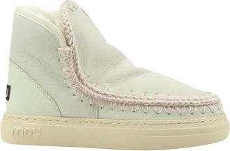 Mou Eskimo Sneaker - Dames - Winterlaarzen - Wit - 41 EU - Leer - Schoenen