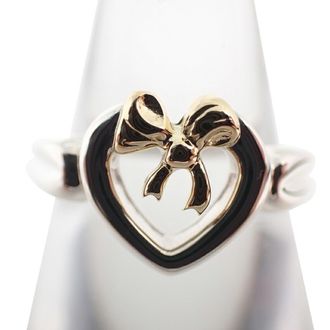 Tiffany & Co. Yellow Gold (18K) Sterling Silver 925 Band Ring (Pre-Owned)