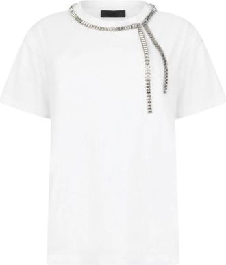 Liu Jo Better T-shirt - Dames - Tops - Wit - Maat: S Katoen