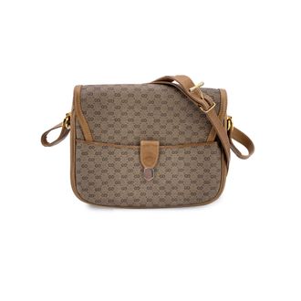 Gucci Gucci Vintage stoffen schoudertas Micro GG
