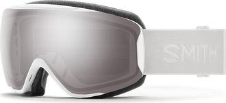 Smith Moment ChromaPop Low Bridge Snow Goggles in White Vapor/chromapop Platinum at Nordstrom
