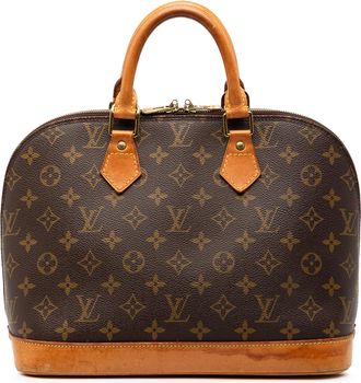 Louis Vuitton Pre-owned Womens Monogram Alma Pm - Brown Textile - One Size