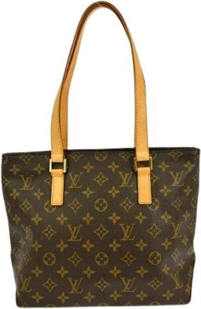 Louis Vuitton Pre-owned Tote Bags, female, Brown, Size: ONE SIZE Pre-owned Vintage Canvas Tote Bag