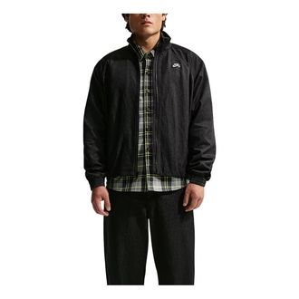 Nike SB Denim Full-Zip Track Jacket Black IH1989-010