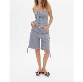 Baum Und Pferdgarten Maoki Cropped Top In Grey
