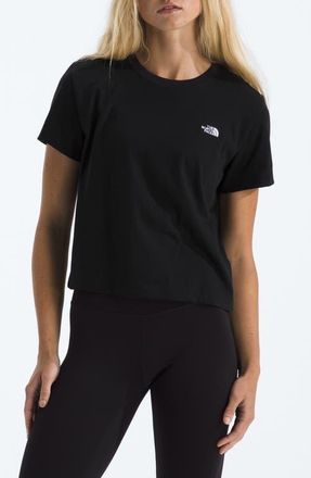 The North Face Essential Cutie T-Shirt in Tnf Black at Nordstrom, Size X-Small