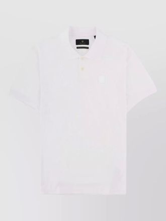 Belstaff mercerised cotton polo shirt
