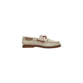 Timberland Sailor Shoes, female, Beige, Size: 8 1/2 US Classic Boat Shoe