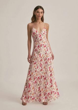 Favorite Daughter Blackberry Maxi Dress In Summer Bouquet