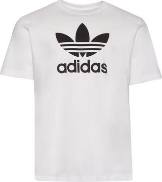 adidas Mens adidas Originals Trefoil T-Shirt - White/Black Size XXL