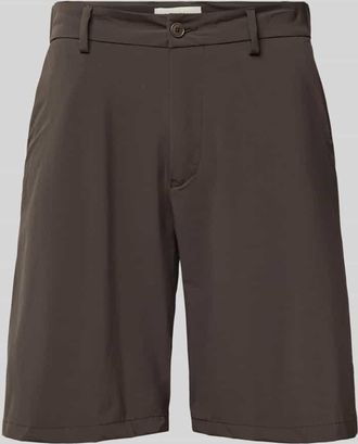 Drykorn Shorts mit Ges&auml;&szlig;taschen Modell Yasan in Dunkelbraun, Gr&ouml;&szlig;e 30