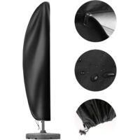 OEM Funda Para Sombrilla, 285 Cm, Funda Protectora Para Sombrilla De Jard&iacute;n, Tela Oxford Impermeable, Negro C - Crezuo
