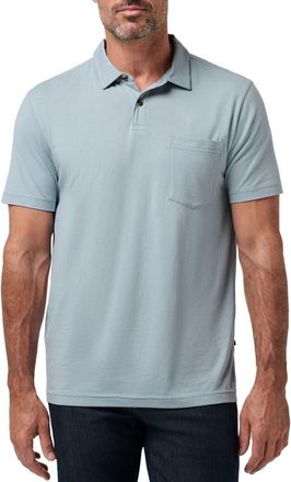 Travis Mathew The Cloud Polo in Ash Blue at Nordstrom, Size Small