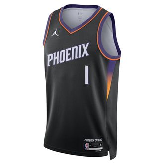 Nike Jordan Phoenix Suns 2025/26 Statement Edition Nike Mens Dri-FIT NBA Swingman Jersey in Black | HM4881-010