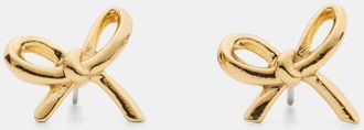 Kate Spade New York Girlie Pearlie Mini Bow Studs