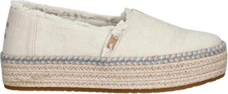 Toms Valencia Platform Espadrille - Dames - Espadrilles - Wit - 40 EU - Schoenen