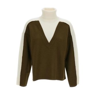 Maison Margiela Turtleneck Jumper - female - MM6 Maison Margiela - Turtlenecks - Multicolor - XS - Knitwear