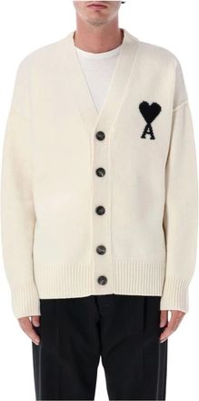 Ami Truien & Vesten, Heren, Beige, L, Buttoned Cardigan