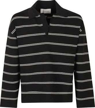 Ami Tops, Heren, Zwart, XL, Katoen, De Coeur Polo