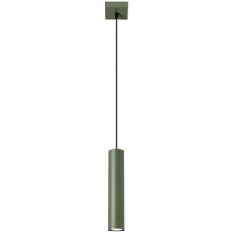 Wonderlamp L&aacute;mpara Colgante Vaza Verde Oliva, 1 Luz