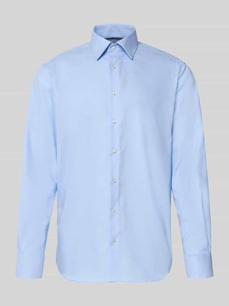 Eterna Regular Fit Business-Hemd mit Kentkragen in Bleu, Gr&ouml;&szlig;e 39