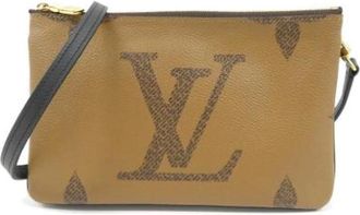 Louis Vuitton Pre-owned Cross Body Bags, female, Brown, Size: ONE SIZE Pre-owned Canvas louis-vuitton-bags