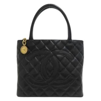Chanel Bolso Tote Vintage Pre-owned - Pre-owned - Mujer - Negro - ONE SIZE