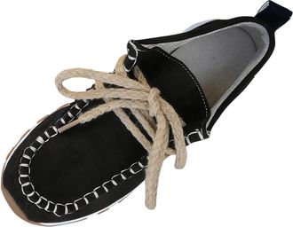 Generic Black Women Fashion Loafers with Ethnic Design Comfortable for Leisure and Outdoor 2025 Comfort Fit