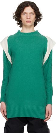 トップス KIKO KOSTADINOV CEDID CREWNECK JUMPER Kiko Kostadinov Beige Cedid Sweater Kiko Kostadinov