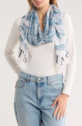 AllSaints Lita Oblong Scarf in Off White at Nordstrom Rack