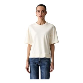 Joop Dames, Tops, Beige, Maat: XL Katoen