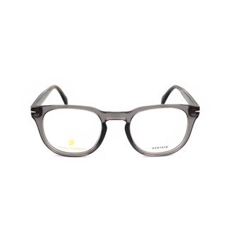 David Beckham Mens Grey Rectangular Eyeglass Frames DB 1072