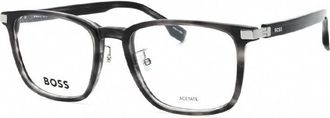 HUGO BOSS BOSS 1408/F 02W8 00 Grey Horn 54mm