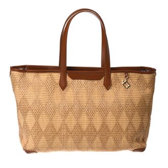 Baldinini Raffia Tote Bag - female - Baldinini - Shopping Bags - Beige - ONE SIZE - Bags
